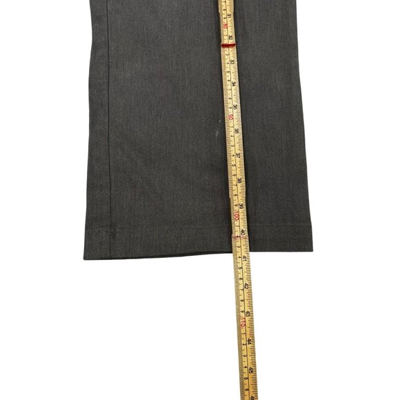 Haggar In Motion Mens Black Straight-Leg Pants 38X32 - Picture 7 of 10